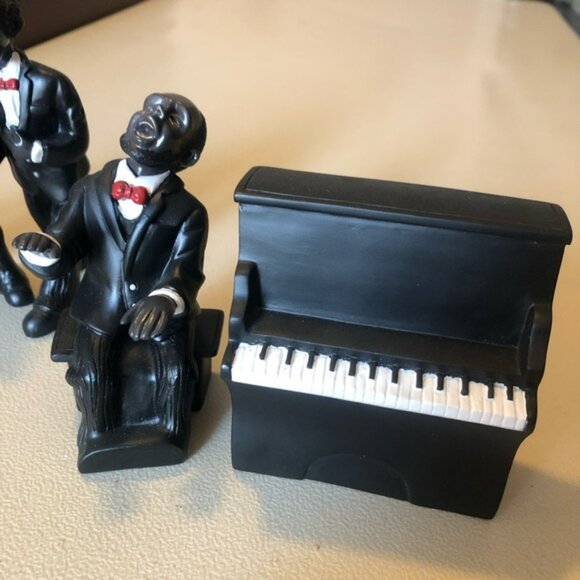 African American Jazz Musician Singers Black Americana Figurines 1 Broken - F22A - Picture 9 of 14